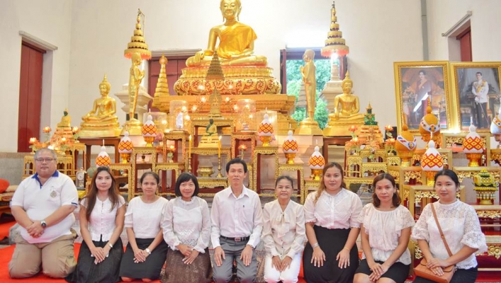 สทภ.5 ร่วมพิธีเจริญพระพุทธมนต์เฉลิมพระเกียรติ และถวายพระพรชัย