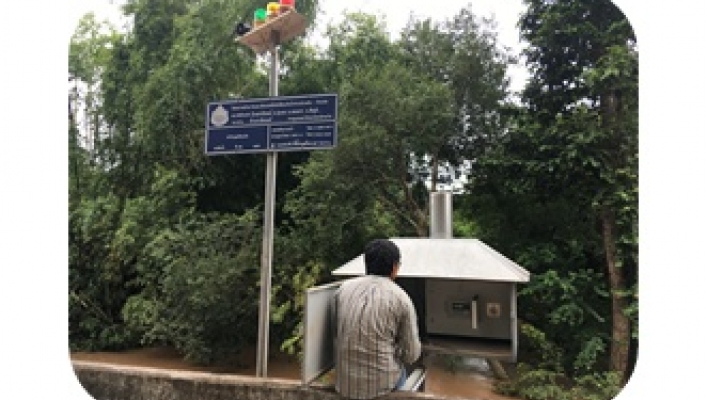 สทภ.๔  ออกตรวจสอบ ซ่อมแซมและบำรุงรักษาสถานีเตือนภัยล่วงหน้า (Early Warning)