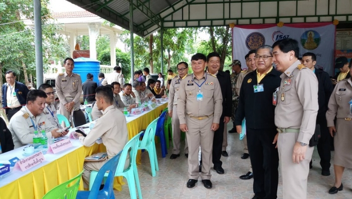 สทภ.11 ลงพื้นที่ให้บริการรับเรื่องร้องทุกข์และปัญหาความเดือดร้อนของประชาชนแทนนายกรัฐมนตรี ในพื้นที่ตำบลพระเหลา อำเภอพนา จังหวัดอำนาจเจริญ