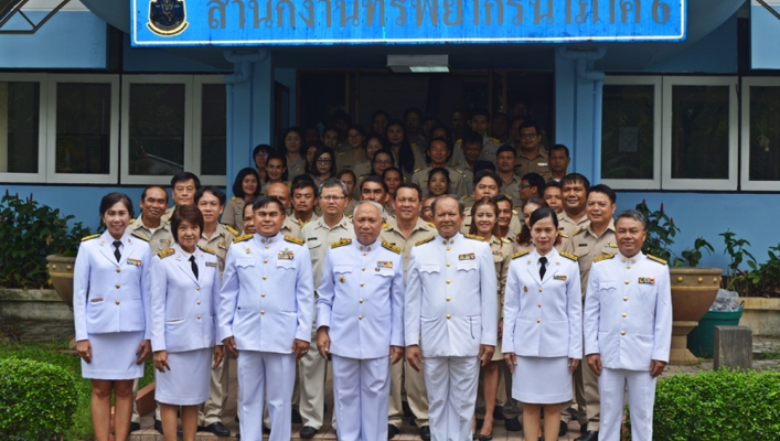 สทภ. 6 จัดพิธีถวายสัตย์ปฏิญาณเนื่องในโอกาสเฉลิมพระชนมพรรษา สมเด็จพระเจ้าอยู่หัว 66 พรรษา 28 กรกฎาคม 2561