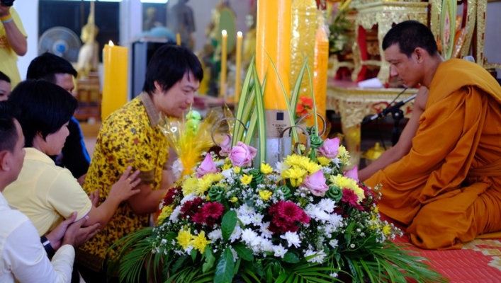 สทภ.7 ถวายเทียนพรรษาเนื่องในสัปดาห์ส่งเสริมศาสนาและจริยธรรม วันเข้าพรรษาประจำปี 2561