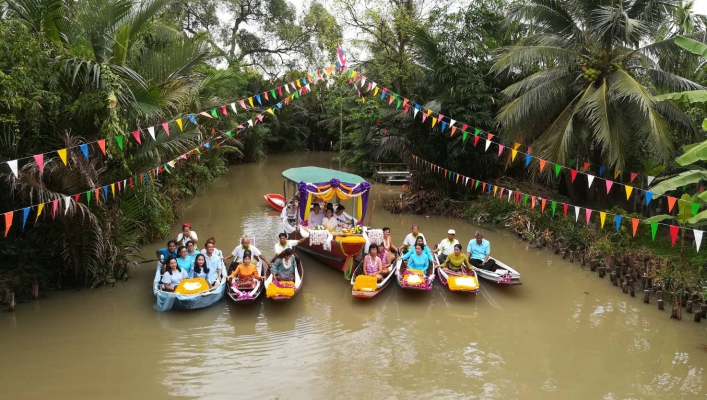 สทภ.2 (ส่วนประสานและบริหารจัดการลุ่มน้ำเจ้าพระยา) ดำเนินการจัดกิจกรรมโครงการอนุรักษ์และพัฒนาแม่น้ำ คู คลอง จ.สมุทรปราการ