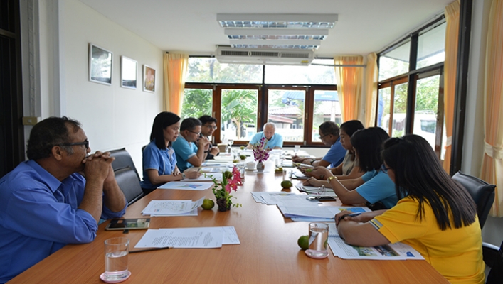 สทภ.6 ประชุมติดตามและเร่งรัดงาน ติดตามสถานการณ์น้ำ และเตรียมความพร้อมต้อนรับ รมว.ทส.
