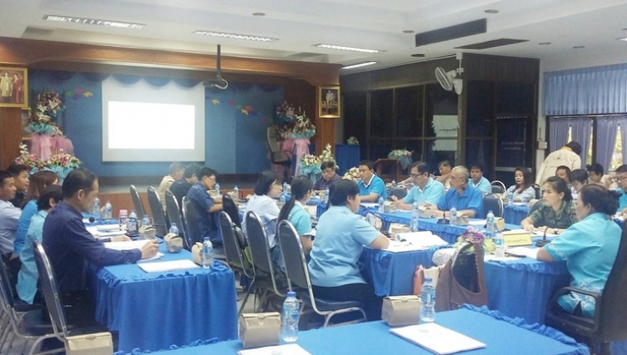 สทภ.1 ส่วนประสานและบริหารจัดการลุ่มน้ำปิงตอนบน  จัดประชุมคณะทำงานลุ่มน้ำปิง ลุ่มน้ำสาขาน้ำแม่ขาน ครั้งที่ 2/2561