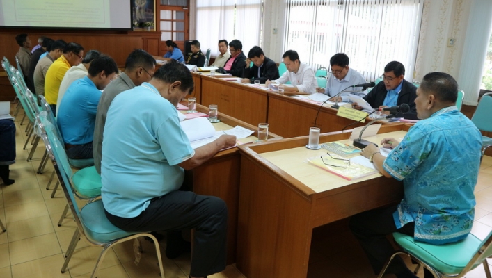 สทภ.9 สปล.น่าน จัดประชุมคณะทำงานลุ่มน้ำสาขาวังทอง ครั้งที่ 2/2561