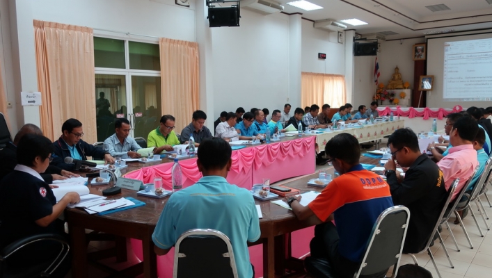 สทภ.9 สปล.น่าน จัดประชุมคณะทำงานลุ่มน้ำสาขาแม่น้ำน่านตอนบน ครั้งที่ 2/2561