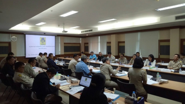 สทภ.1 ส่วนประสานและบริหารจัดการลุ่มน้ำกกและโขง ดำเนินการจัดการประชุมคณะทำงานลุ่มน้ำระดับจังหวัดเชียงราย  ครั้งที่ 2 /2561