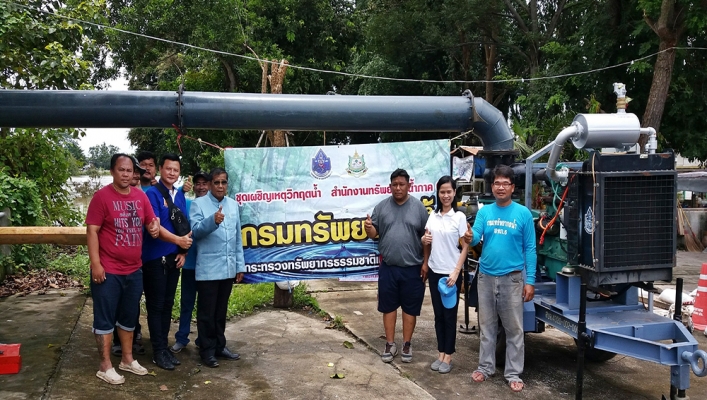 สทภ.๖ ร่วมกับเทศบาลเมืองปราจีนบุรี เตรียมความพร้อมป้องกันเหตุอุทกภัย