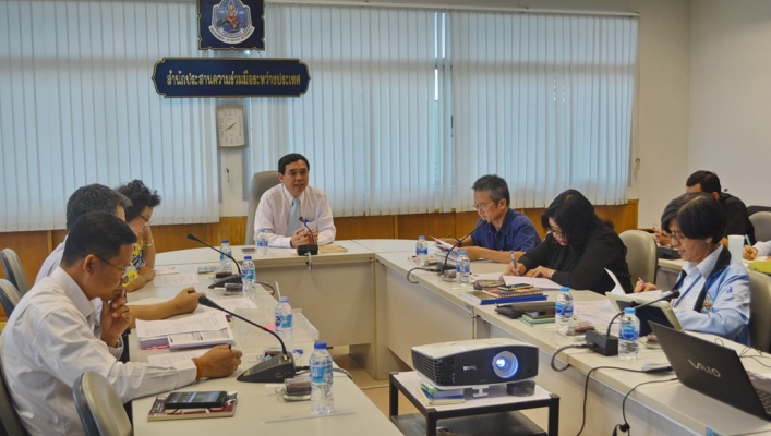 การประชุมเพื่อทบทวนกรอบในการดำเนินการแผนยุทธศาสตร์ความร่วมมือระหว่างประเทศของกรมทรัพยากรน้ำ พ.ศ. 2562-  2565