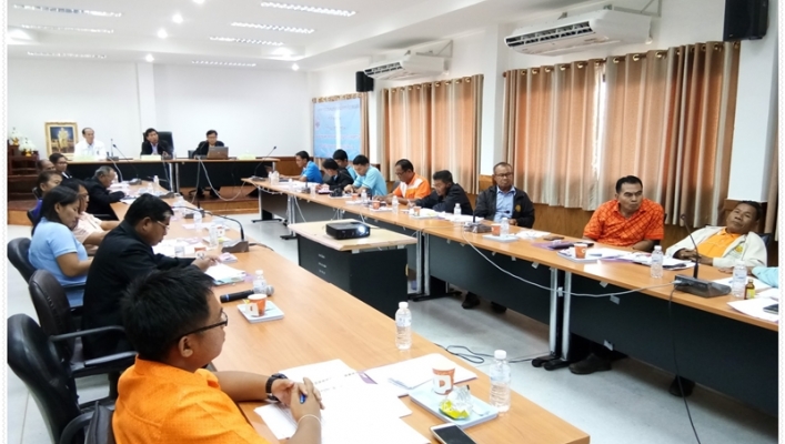 สทภ.๔ จัดประชุมคณะทำงานลุ่มน้ำสาขา “ลำปาวตอนบน” ครั้งที่ ๒/๒๕๖๑