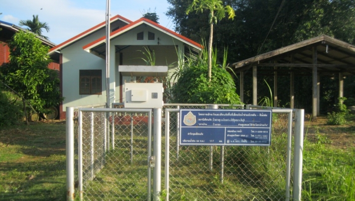 สทภ.๔  ออกตรวจสอบ ซ่อมแซมและบำรุงรักษาสถานีเตือนภัยล่วงหน้า (Early Warning)