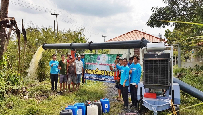 สทภ.๖ ร่วมกับอำเภอองครักษ์และปภ. จังหวัดนครนายก บรรเทาอุทกภัย
