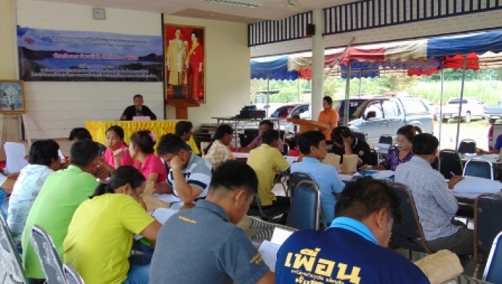 สทภ.๗ จัดรับฟังความคิดเห็นของประชาชนเพื่อรับทราบข้อมูล และแก้ไขปัญหาด้านทรัพยากรน้ำในพื้นที่ (เวทีชาวบ้าน)