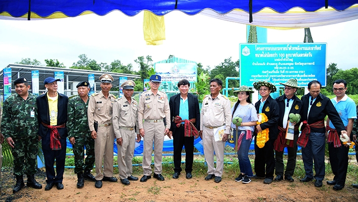 กรมทรัพยากรน้ำร่วมสนองนโยบายรัฐส่งน้ำถึงประชาชน