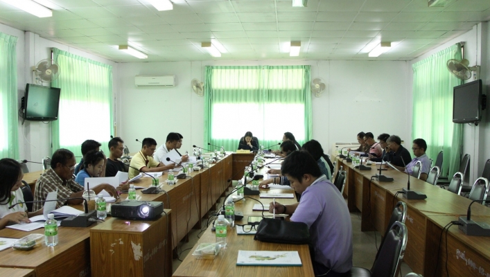 สทภ.1 ส่วนประสานและบริหารจัดการลุ่มน้ำปิงตอนบน การประชุมคณะทำงานลุ่มน้ำปิง ลุ่มน้ำสาขาแม่แจ่มตอนล่าง ครั้งที่ 2/2561