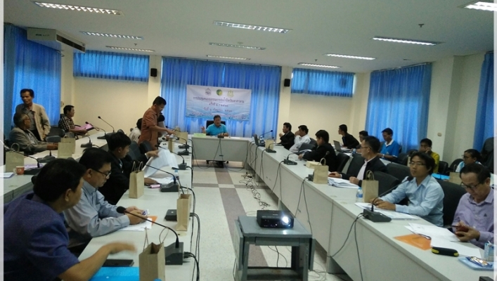 สทภ.๔ จัดประชุมคณะอนุกรรมการลุ่มน้ำจังหวัดมหาสารคาม ครั้งที่ ๒/๒๕๖๑