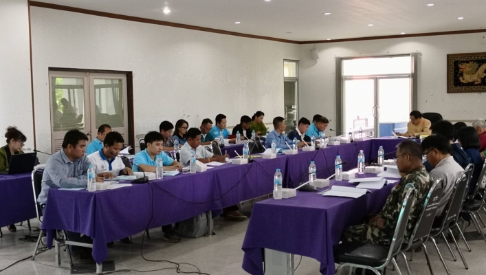 สทภ.1  ส่วนประสานและบริหารจัดการลุ่มน้ำปิงตอนบน จัดประชุมคณะทำงานลุ่มน้ำปิง  ลุ่มน้ำสาขาน้ำแม่กวง  ครั้งที่ ๒/๒๕๖๑