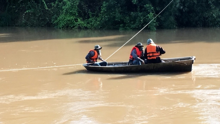 สทภ.๔ ออกปฏิบัติงานสำรวจข้อมูลทางอุทกวิทยา และงานตรวจสอบ บำรุงรักษาสถานีโทรมาตร