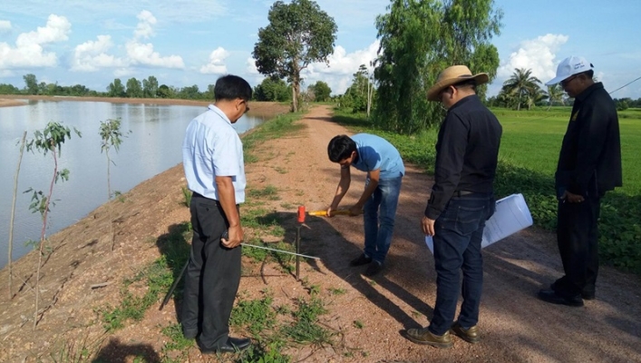 สทภ.11 ดำเนินการติดตามความก้าวหน้าโครงการอนุรักษ์ฟื้นฟูแหล่งน้ำกุดบักท้อ ช่วง 2