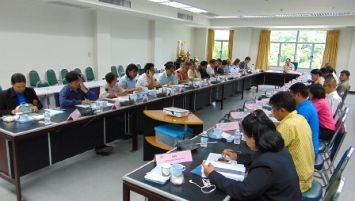 สทภ. ๗ จัดประชุมคณะกรรมการลุ่มน้ำชายฝั่งทะเลตะวันตก (ประจวบคีรีขันธ์) ครั้งที่ ๓/๒๕๖๑