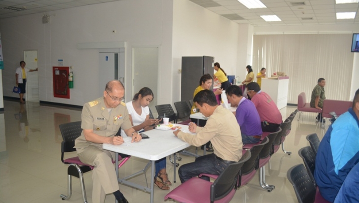 สทภ.8 ร่วมบริจาคโลหิต เนื่องในวันคล้ายวันเปิดทำการ ภาคบริการโลหิตแห่งชาติที่ 12 จังหวัดสงขลา สภากาชาดไทย