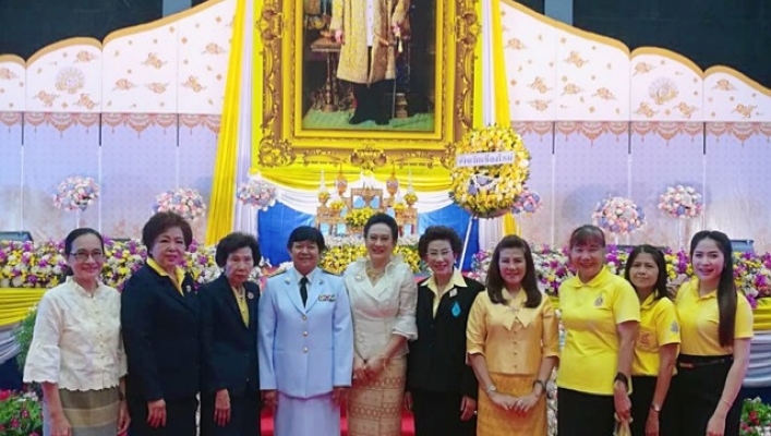 สทภ.1 ส่วนประสานและบริหารจัดการลุ่มน้ำปิงตอนบน เข้าร่วมพิธีเนื่องในวันคล้ายวันสวรรคต ในหลวงรัชกาลที่ 9