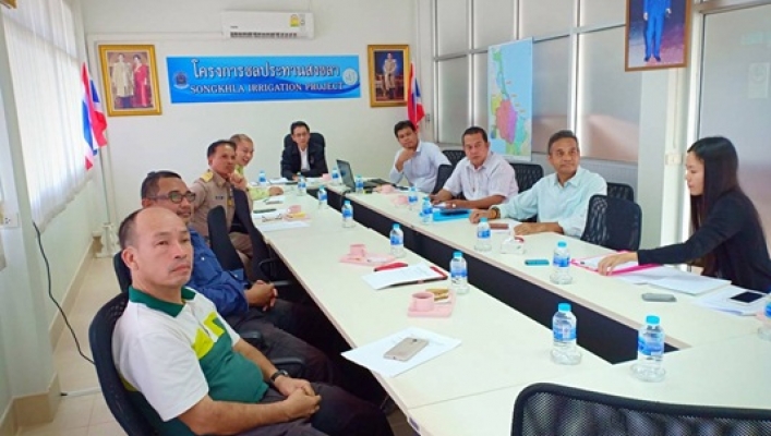 สทภ.8 เข้าร่วมประชุมการวิเคราะห์ประเมินผลสถานการณ์น้ำ และประชาสัมพันธ์แจ้งเตือนภัย                  จากอุทกภัย วาตภัย ดินโคลนถล่ม จังหวัดสงขลา ประจำปี 2561