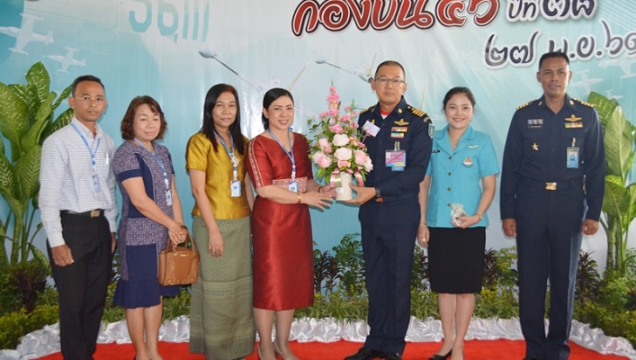 สทภ.8 ร่วมเป็นเกียรติในพิธีทำบุญวันคล้ายวันสถาปนา กองบิน 56