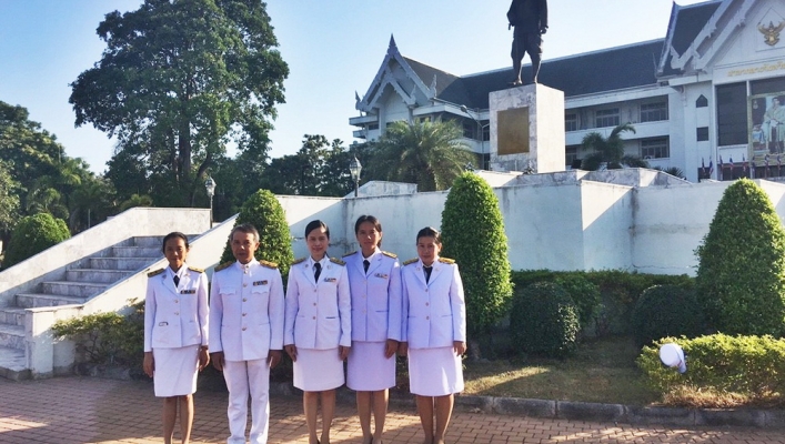 สทภ.6 เข้าร่วมกิจกรรมเนื่องในโอกาสวันคล้ายวันเฉลิมพระชนมพรรษา พระบาทสมเด็จพระปรมินทรมหาภูมิพลอดุลยเดช บรมนาถบพิตร วันชาติ และวันพ่อแห่งชาติ พ.ศ. 2561