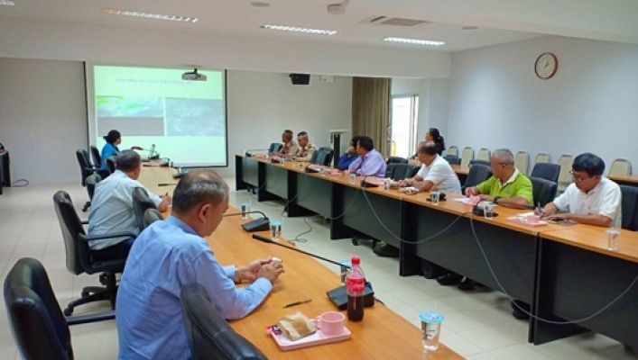 สทภ.8 ประชุมคณะทำงานวิเคราะห์ ประเมินสถานการณ์น้ำและประชาสัมพันธ์แจ้งเตือนภัยจากอุทกภัย วาตภัย ดินโคลนถล่ม จังหวัดสงขลา ประจำปี 2561
