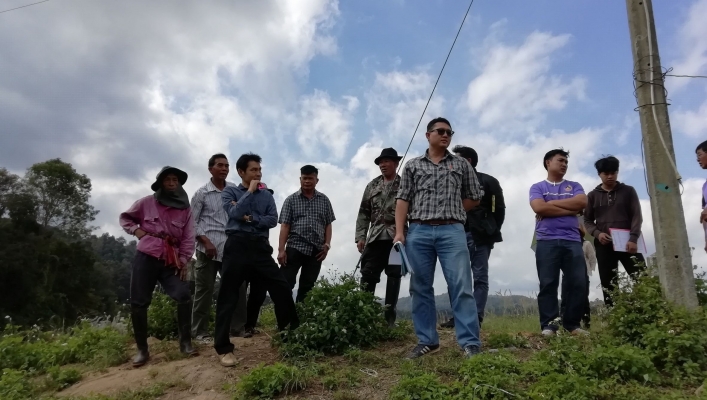 สทภ.1  ลงพื้นที่ตรวจสอบ อ่างเก็บน้ำแม่ฉางข้าว