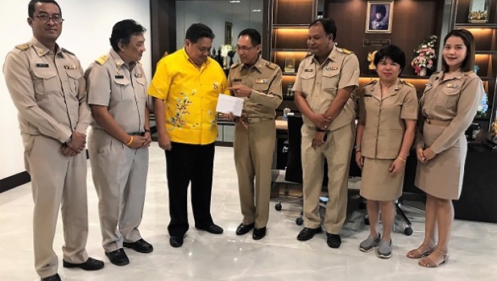 สทภ.2 ร่วมอวยพรปีใหม่ 2562 ผู้ว่าราชการจังหวัดสระบุรีและ รองผู้ว่าราชการจังหวัดสระบุรี