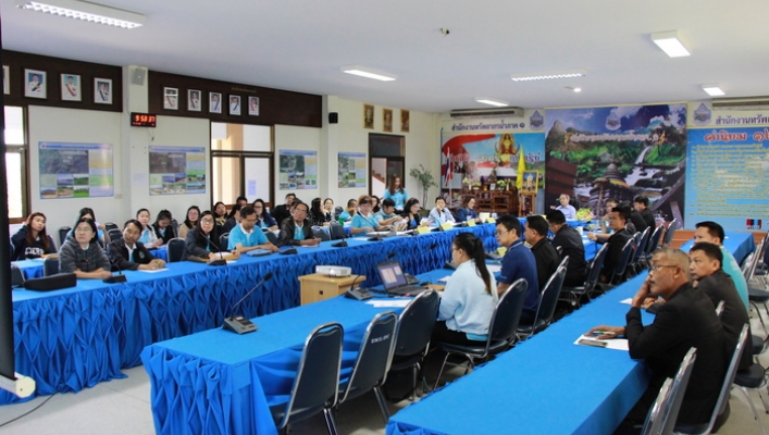 สทภ.1 ประชุมผู้บริหารสำนักงานทรัพยากรน้ำภาค 1  ครั้งที่ 3/2561