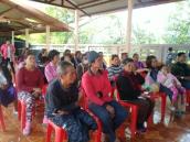 สทภ.๔ ส่วนประสานฯ ลุ่มน้ำชีตอนบน จัดกิจกรรมโครงการรับฟังความคิดเห็นของประชาชนตามระเบียบสำนักนายกรัฐมนตรี พ.ศ.๒๕๔๘ “โครงการปรับปรุงฟื้นฟูแหล่งน้ำห้วยยางงู”