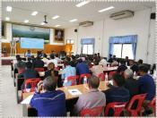 สทภ. ๔ ส่วนประสานฯ ลุ่มน้ำชีตอนล่าง จัดประชุมคณะทำงานลุ่มน้ำสาขาลำพันชาด ครั้งที่ ๑/๒๕๖๑