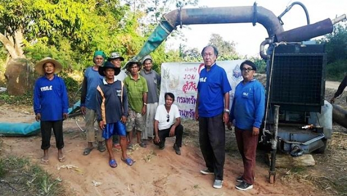 สทภ.5 ร่วมใจสู้ภัยแล้ง บ้านโคกตะกุด