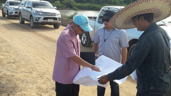 สทภ.11 ออกตรวจติดตามการดำเนินงานโครงการอนุรักษ์ฟื้นฟูแหล่งน้ำบุ่งใหญ่ จ.อุบลราชธานี