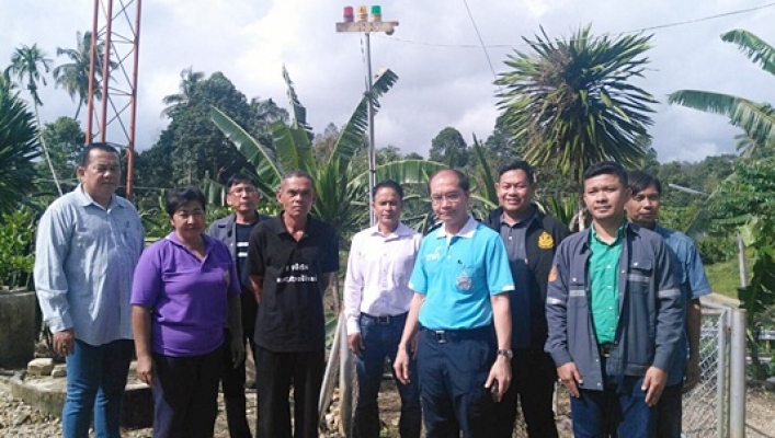 สทภ.8 ตรวจเยี่ยมการช่วยเหลือประชาชน ในพื้นที่ที่ได้รับผลกระทบจากพายุ PABUK