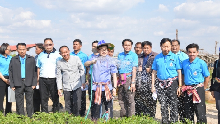 ทน สร้างระบบกระจายน้ำ เติมเต็มความสุข