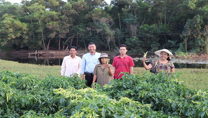 สทภ.4 ลงพื้นที่ สำรวจวิเคราะห์ความเหมาะสม โครงการระบบกระจายน้ำด้วยพลังงานแสงอาทิตย์
