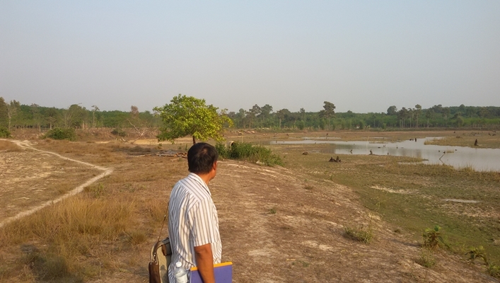 สทภ.11 สำรวจเพื่อออกแบบโครงการอนุรักษ์ฟื้นฟูแหล่งน้ำห้วยดินดำ