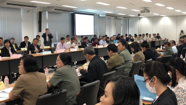 สทภ.๗ ร่วมประชุมการตรวจราชการกระทรวงทรัพยากรธรรมชาติและสิ่งแวดล้อม ประจำปีงบประมาณ พ.ศ. 2562 รอบที่ 1