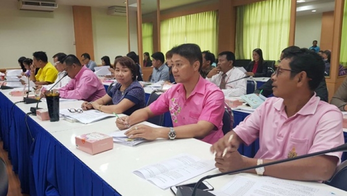 สทภ.8 เข้าร่วมประชุมคณะกรรมการประสานงานโครงการอันเนื่องมาจากพระราชดำริจังหวัดสงขลา ครั้งที่ 1/2562