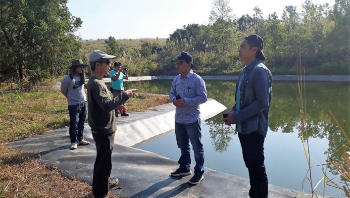 สทภ.2   สนับสนุนการก่อสร้างระบบกระจายน้ำด้วยพลังงานแสงอาทิตย์ ของโครงการพัฒนาพื้นที่สูง แบบโครงการหลวง ในจังหวัดเพชรบูรณ์