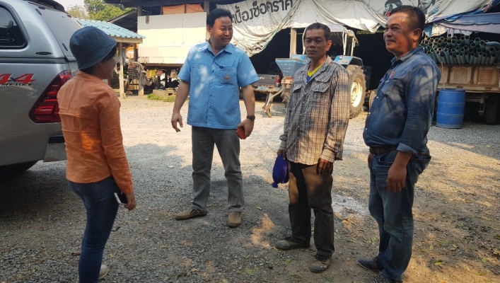 สทภ.7  ลงพื้นที่ตรวจสอบโครงการในเบื้องต้น เพื่อดำเนินโครงการอนุรักษ์ ฟื้นฟู พัฒนาแหล่งน้ำ จ.สุพรรณบุรี