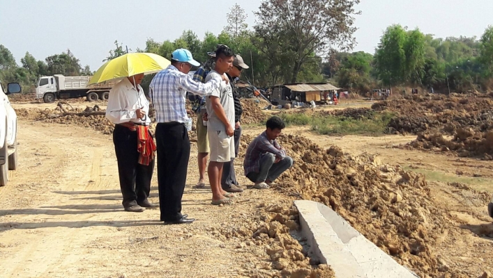 สทภ.11 ได้ลงพื้นที่ติดตามผลการดำเนินงานโครงการปรับปรุงฟื้นฟูแหล่งน้ำหนองเลิงแคน บ้านกลางน้อย หมู่ที่ ๖ ตำบลค้อทอง อำเภอเขื่องใน จังหวัดอุบลราชธานี