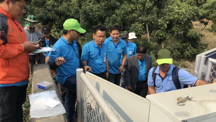 ศูนย์ป้องกันวิกฤติน้ำ ถ่ายทอดองค์ความรู้ โครงการพัฒนาระบบพยากรณ์และเตือนภัยทรัพยากรน้ำ ให้เจ้าหน้าที่ส่วนอุทกวิทยา สำนักงานทรัพยากรน้ำภาค1