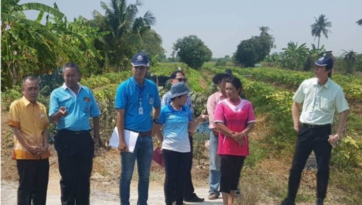 สทภ.7 ลงพื้นที่โครงการก่อสร้างระบบกระจายน้ำด้วยพลังงานแสงอาทิตย์บ้านหนองอ้อ ม.7  ต.วังน้ำซับ อ.ศรีประจันต์ จ.สุพรรณบุรี