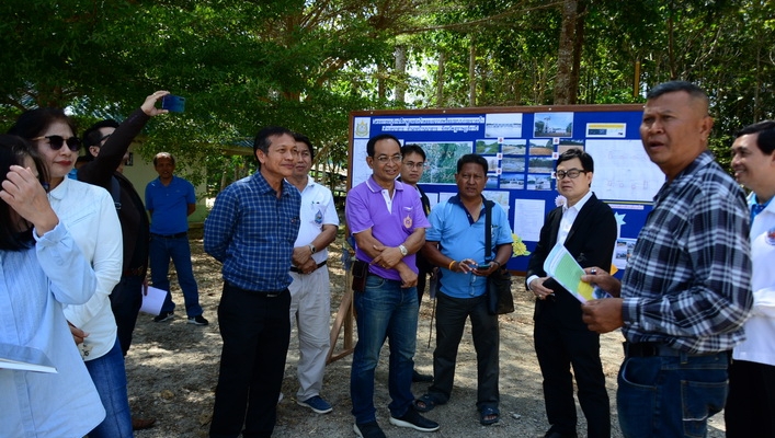 อธิบดีกรมทรัพยนากรน้ำ ตรวจเยี่ยมโครงการอนุรักษ์ฟื้นฟูแหล่งน้ำคลองฉวาง