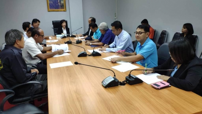 สทภ.7  ร่วมประชุมสรุปผลการดำเนินการป้องกันและแก้ไขปัญหาน้ำท่วมตลาดเทศบาลแม่กลอง